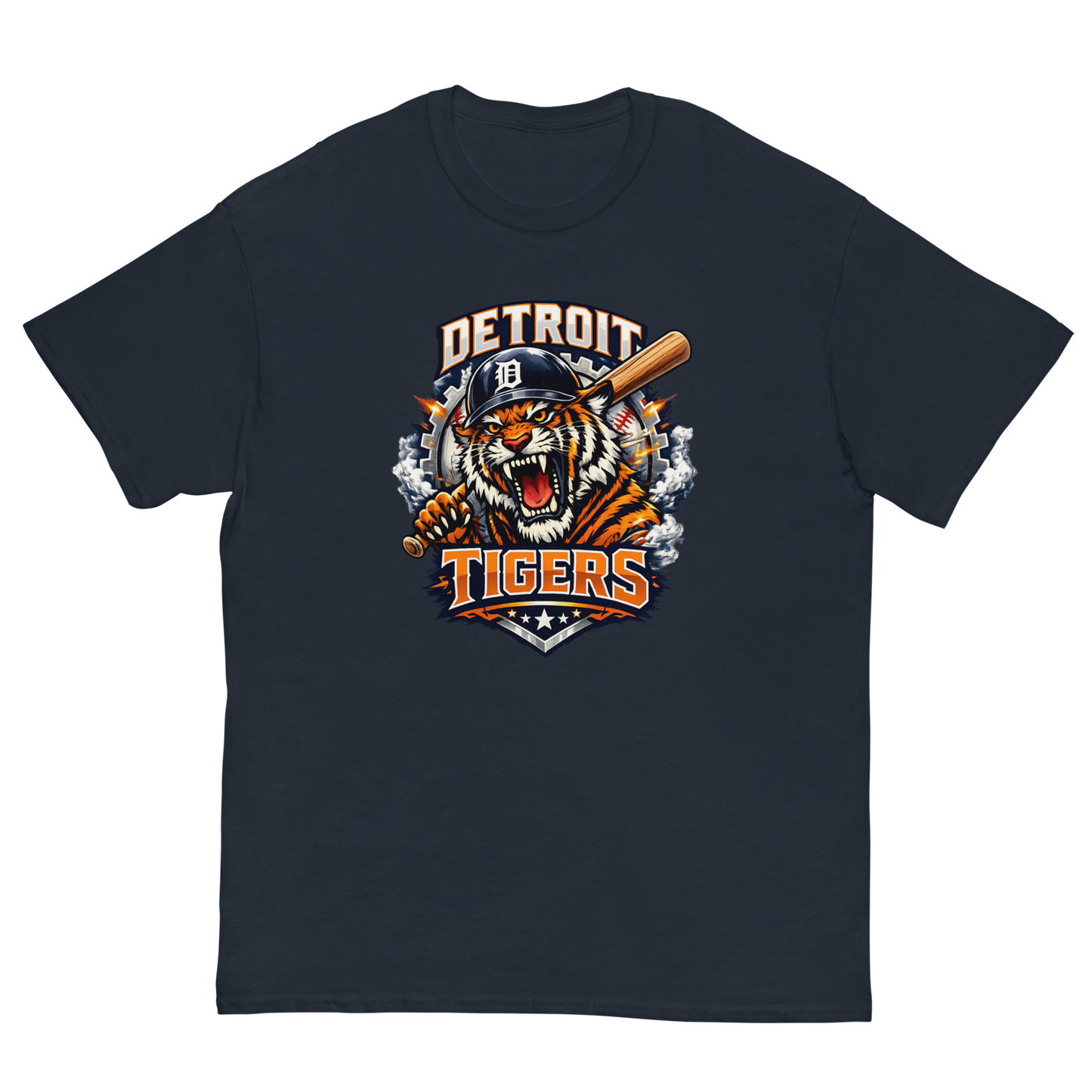 Detroit Tigers Inspired Graphic T-Shirt – Bold Streetwear Baseball Tee