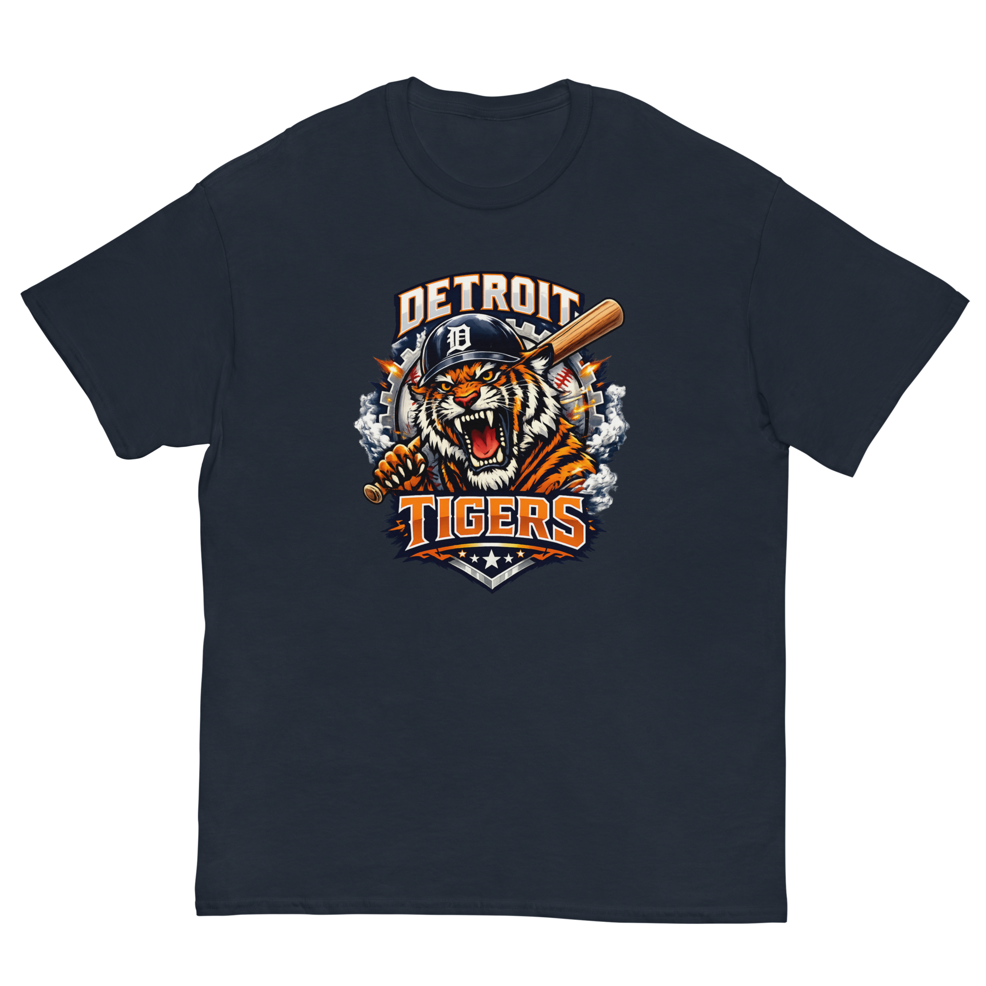 Detroit Tigers Inspired Graphic T-Shirt – Bold Streetwear Baseball Tee