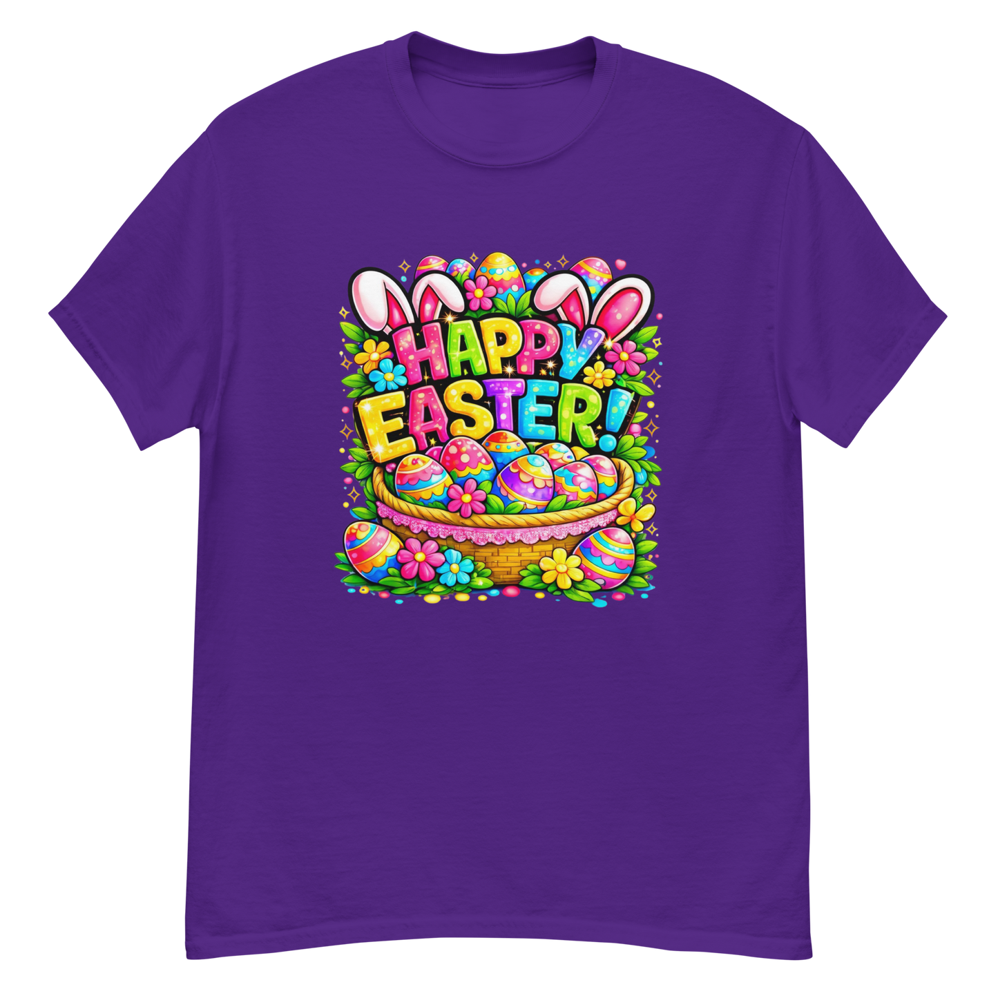 Kids Happy Easter Bunny T-Shirt – Cute Spring Holiday Graphic Tee