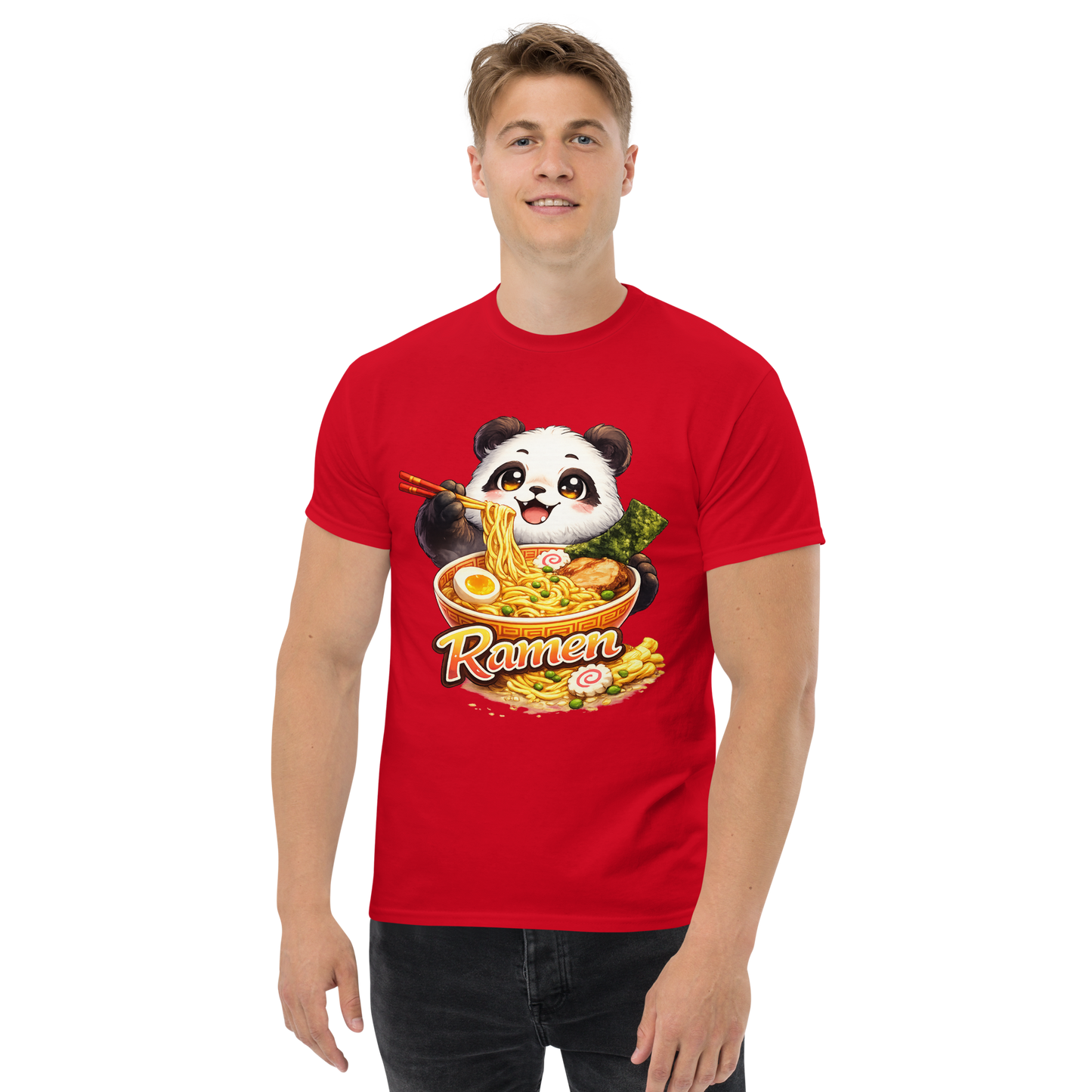 Panda Ramen T-Shirt – Cute & Fun Food Graphic Tee