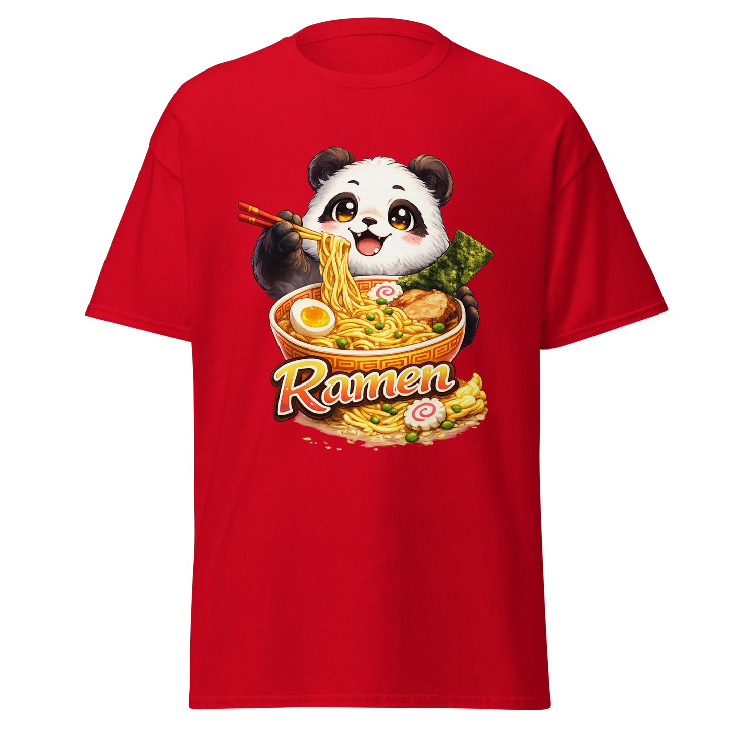 Panda Ramen T-Shirt – Cute & Fun Food Graphic Tee