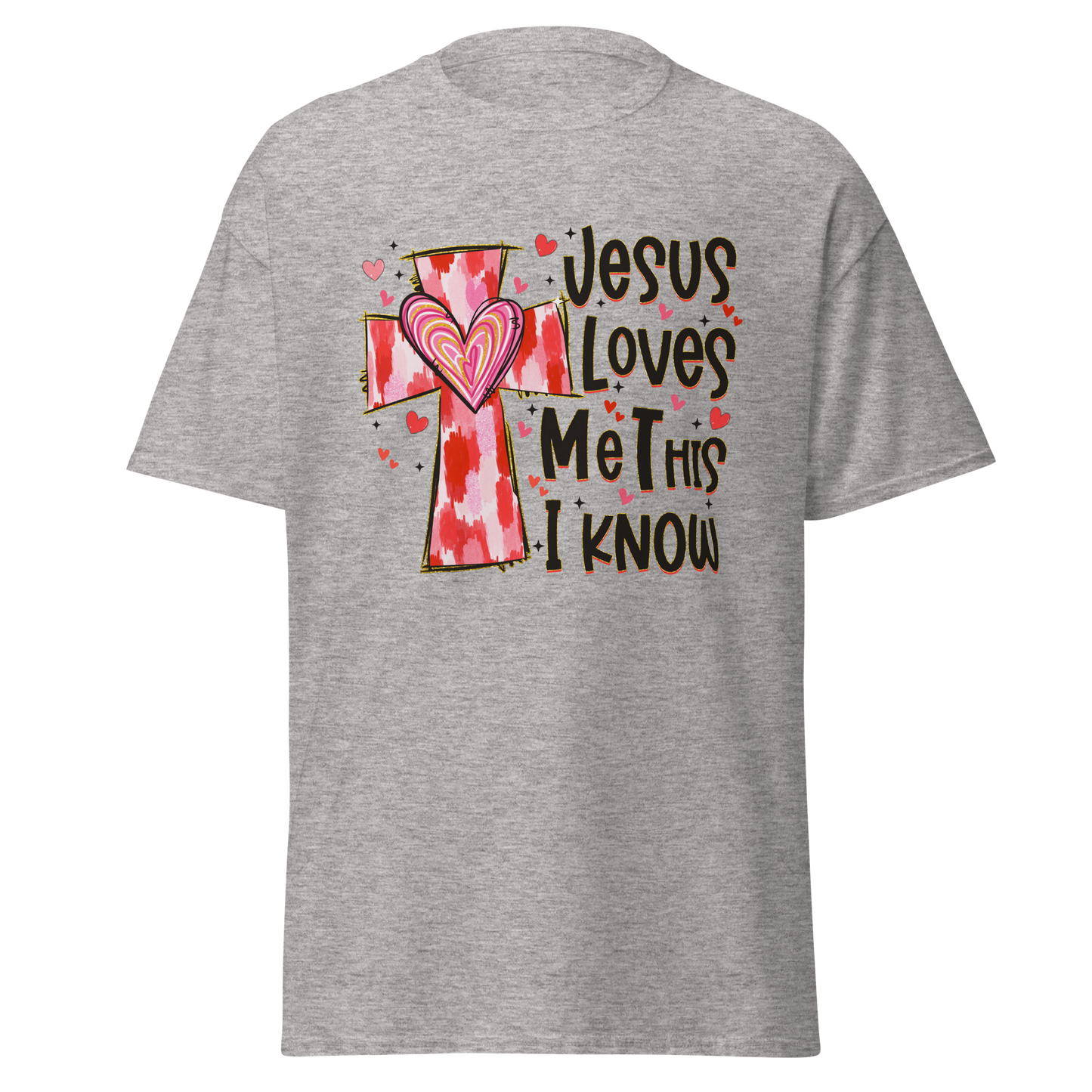Jesus Loves Me This I Know – Faith-Inspired Christian T-Shirt