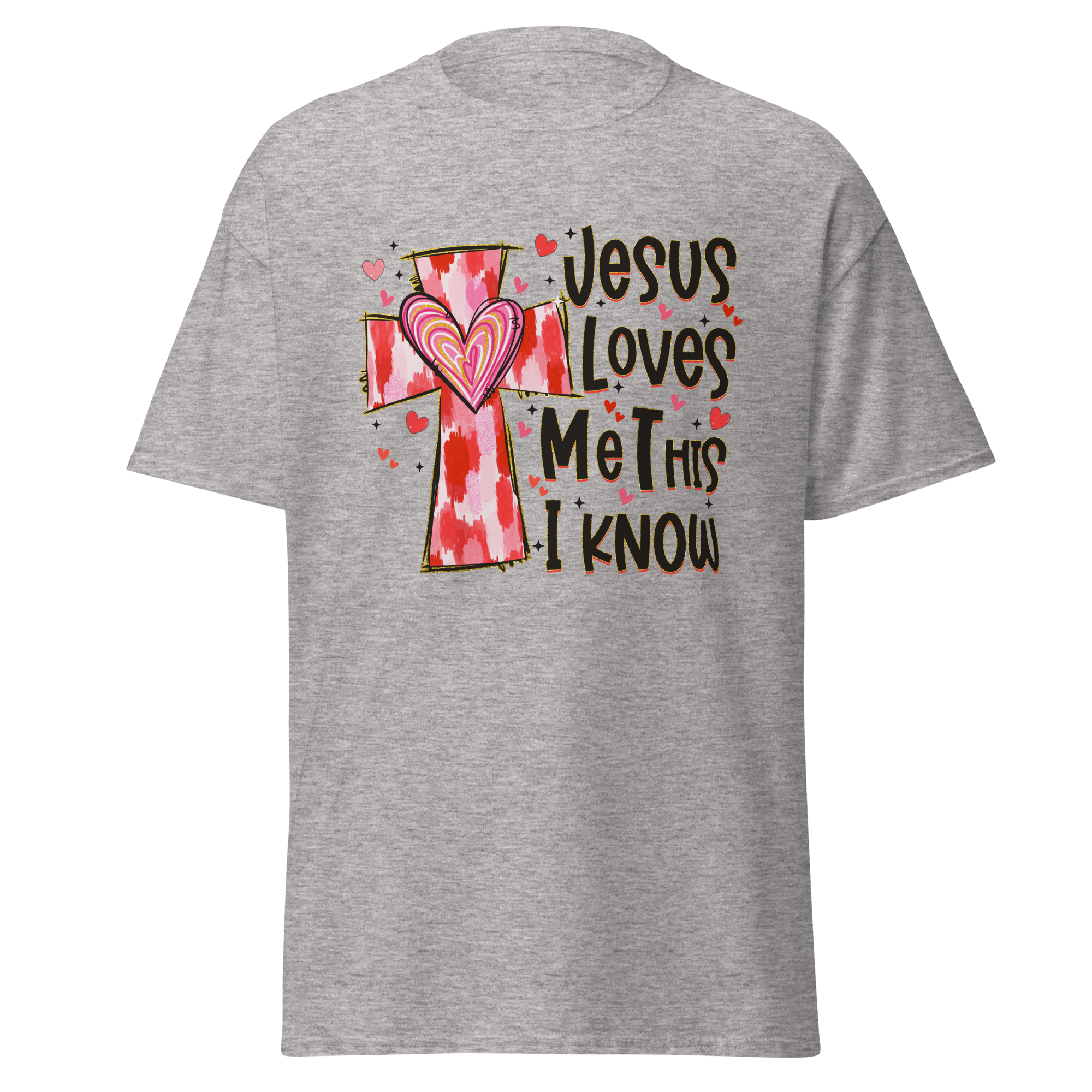 Jesus Loves Me This I Know – Faith-Inspired Christian T-Shirt