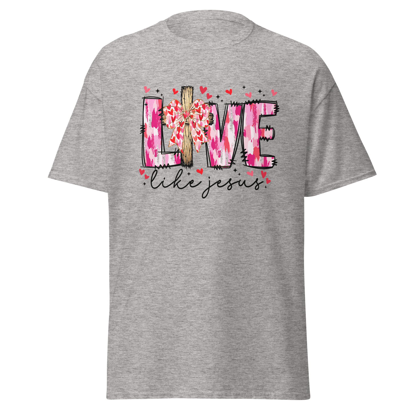 Love Like Jesus v.2 Valentine’s Day T-Shirt