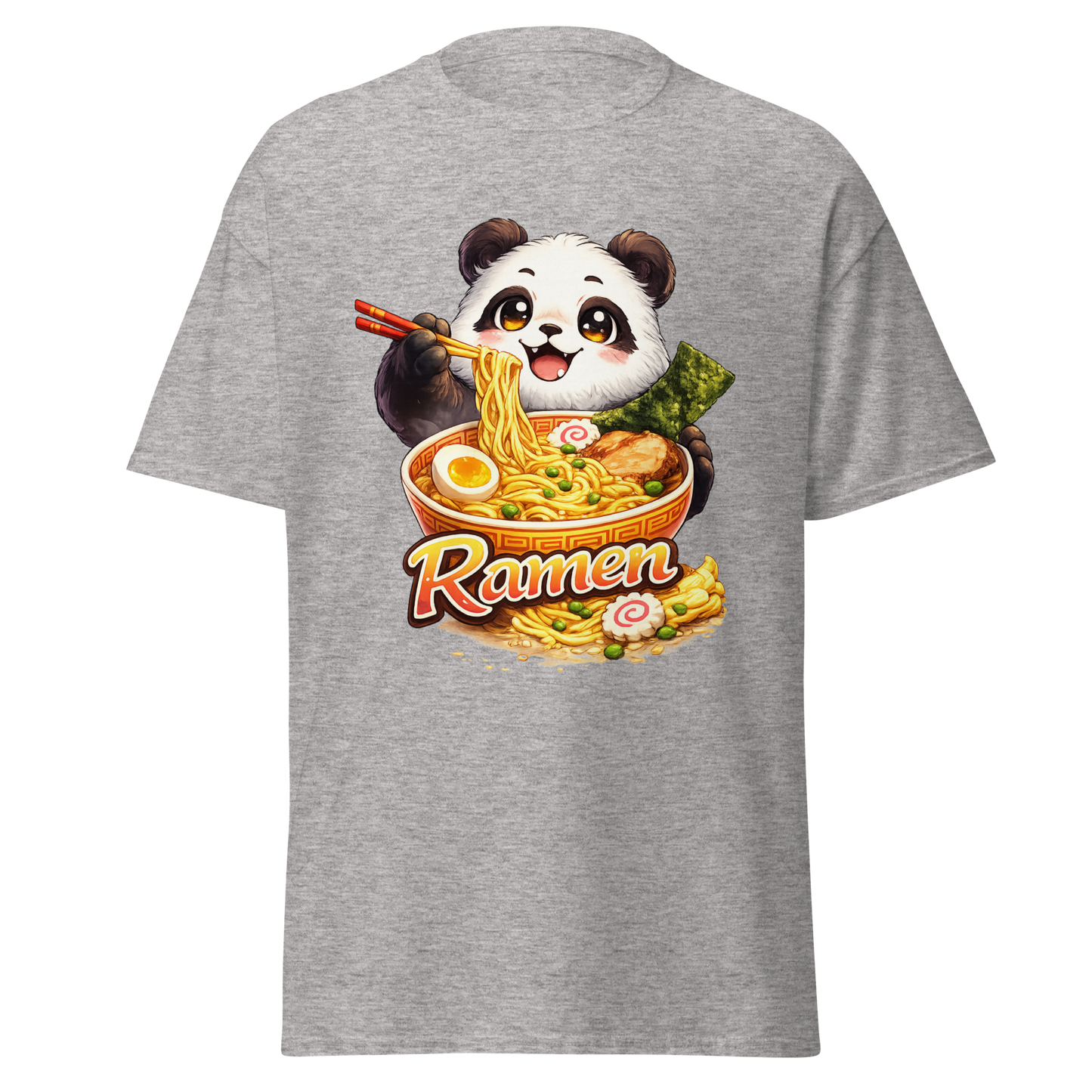 Panda Ramen T-Shirt – Cute & Fun Food Graphic Tee