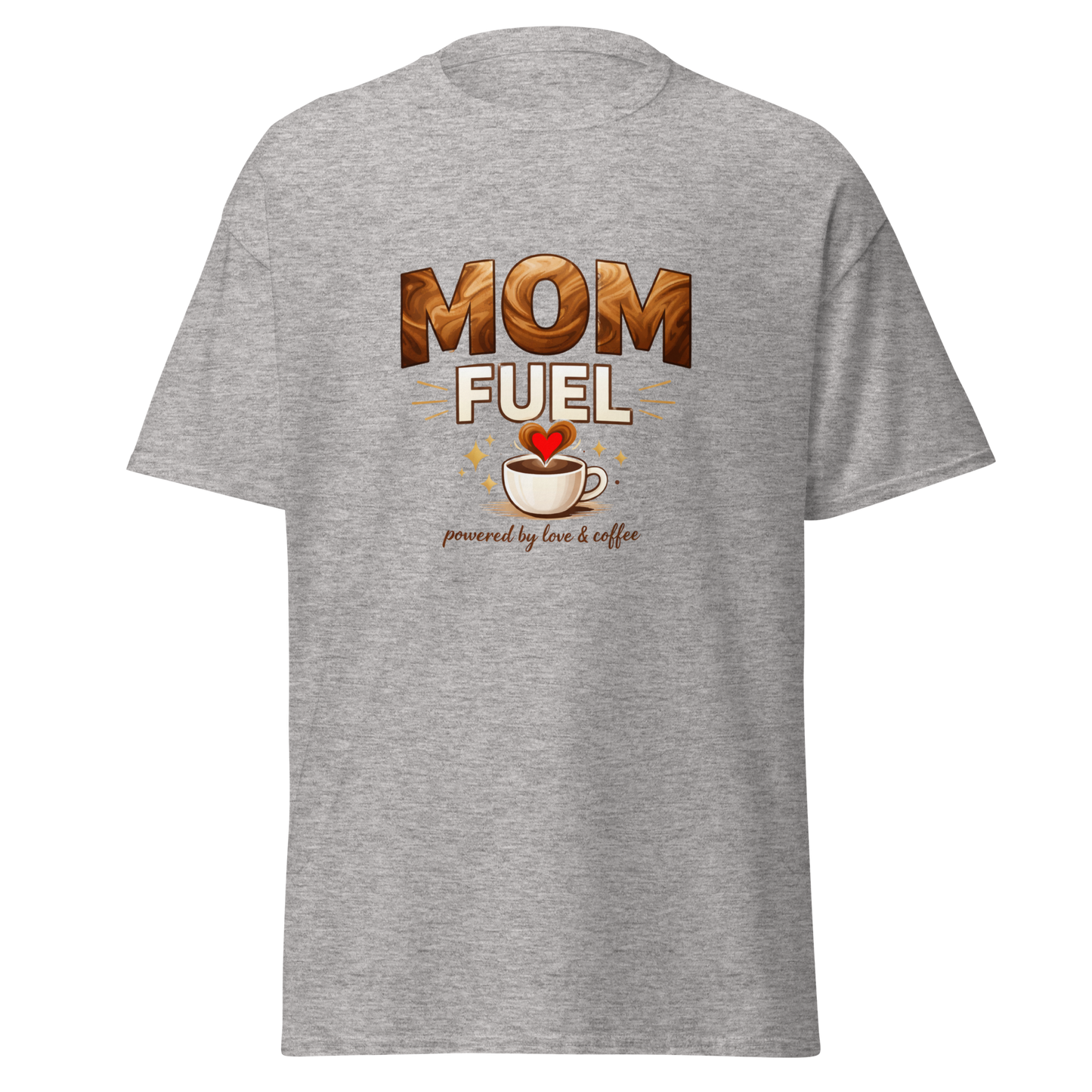 Mom Fuel Shirt – Powered by Love & Coffee T-Shirt – Cute Mom Tee – Mother’s Day Gift Idea