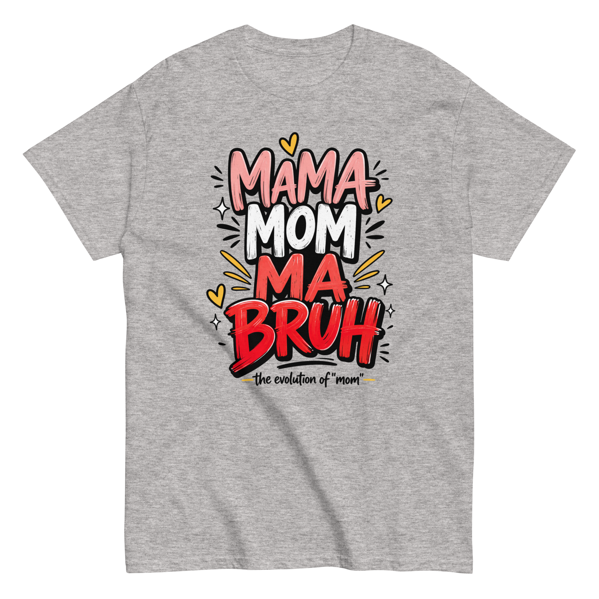 Funny Mom Shirt “Mama Mom Ma Bruh”, Mom Life T-Shirt, Mother’s Day Gift