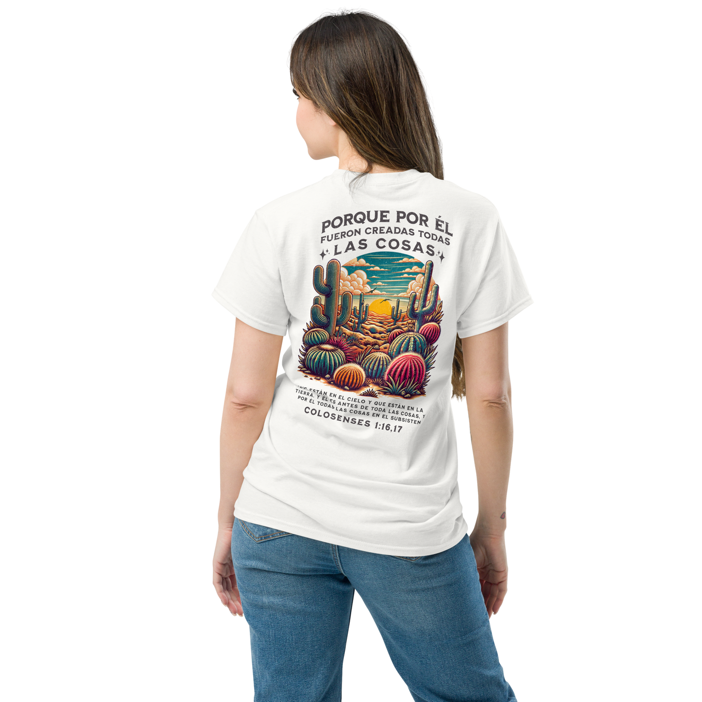 Camiseta Colosenses 1:16–17 – Todo Fue Creado por Él