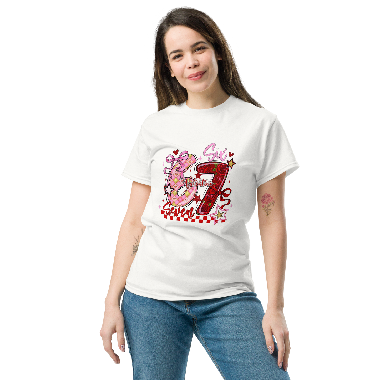 Sweet Valentine “Six, Seven” Graphic T-Shirt – Unisex Tee