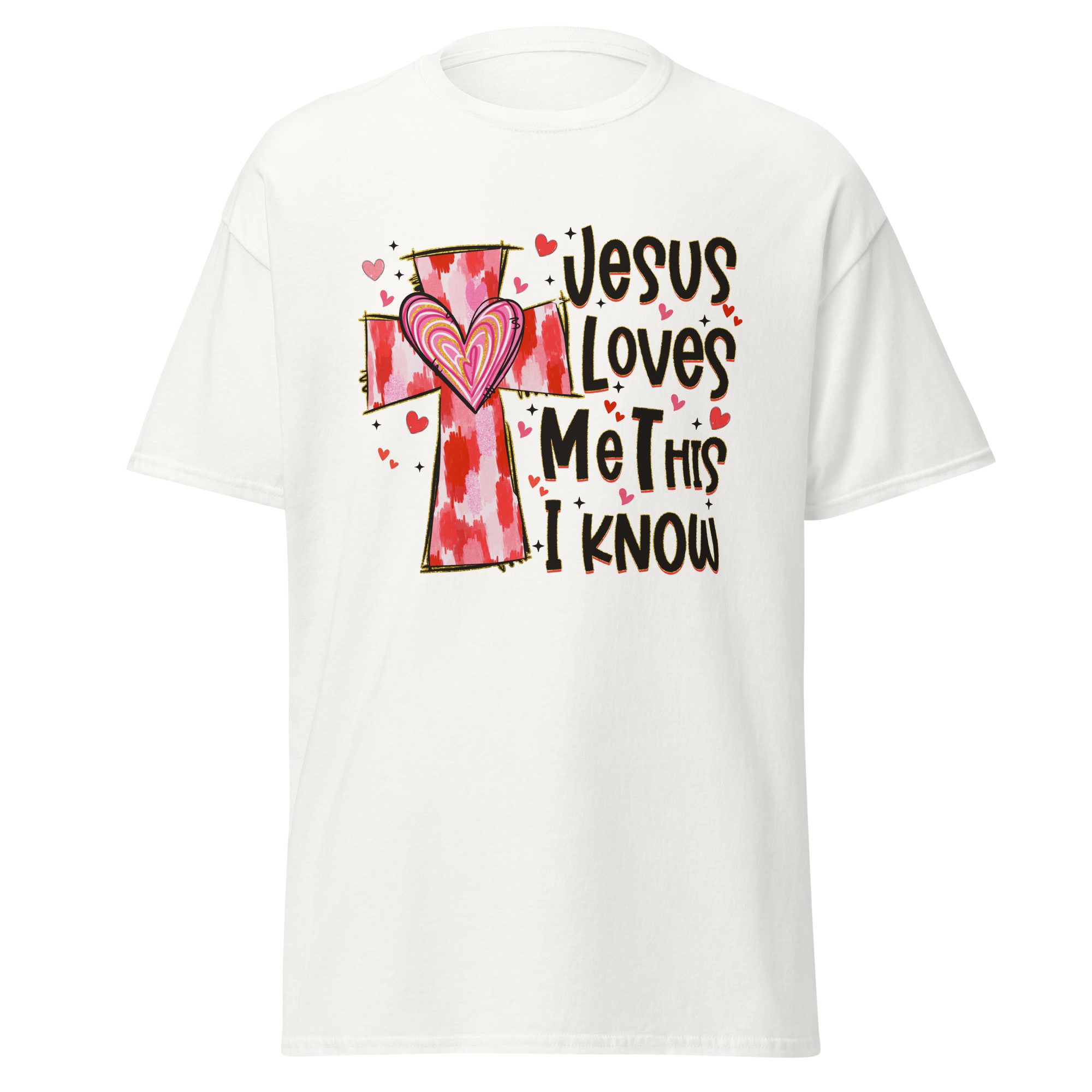 Jesus Loves Me This I Know – Faith-Inspired Christian T-Shirt