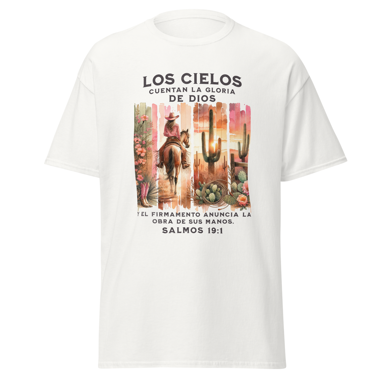 Camiseta “Los Cielos Cuentan la Gloria de Dios” – Salmos 19:1
