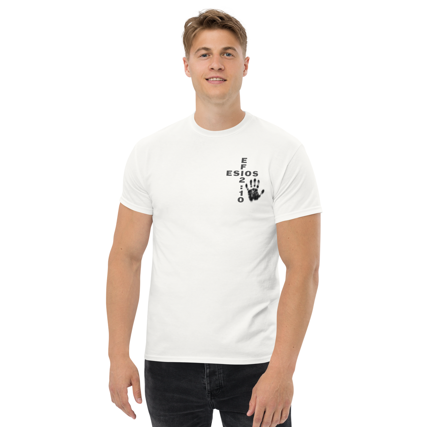 Camiseta “Porque Tú Eres la Obra Maestra de Dios” – Efesios 2:10