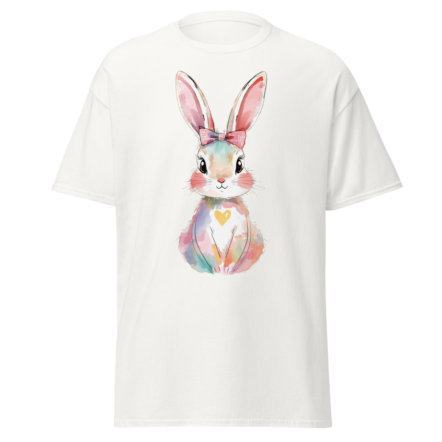 Pastel Easter Bunny T-Shirt – Cute Spring Rabbit Graphic Tee
