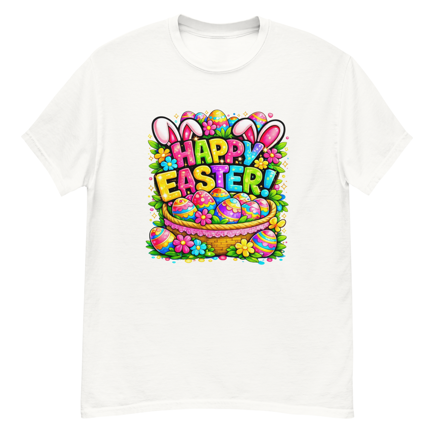 Kids Happy Easter Bunny T-Shirt – Cute Spring Holiday Graphic Tee