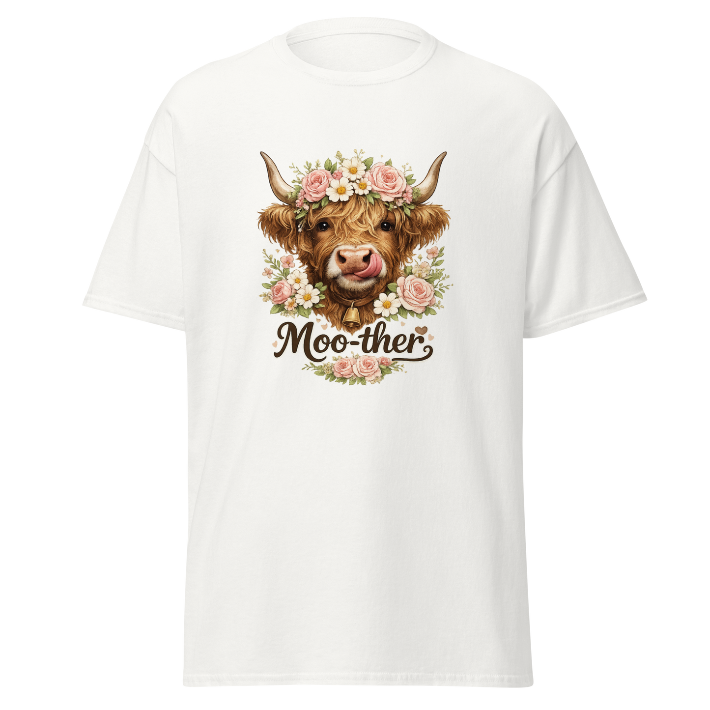 “Moo-ther” Highland Cow T-Shirt