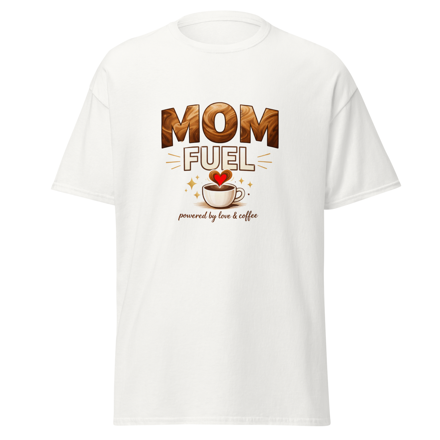 Mom Fuel Shirt – Powered by Love & Coffee T-Shirt – Cute Mom Tee – Mother’s Day Gift Idea