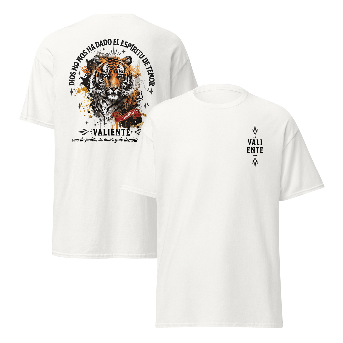 Camiseta "Valiente" v.2– inspirada en 2 Timoteo 1:7