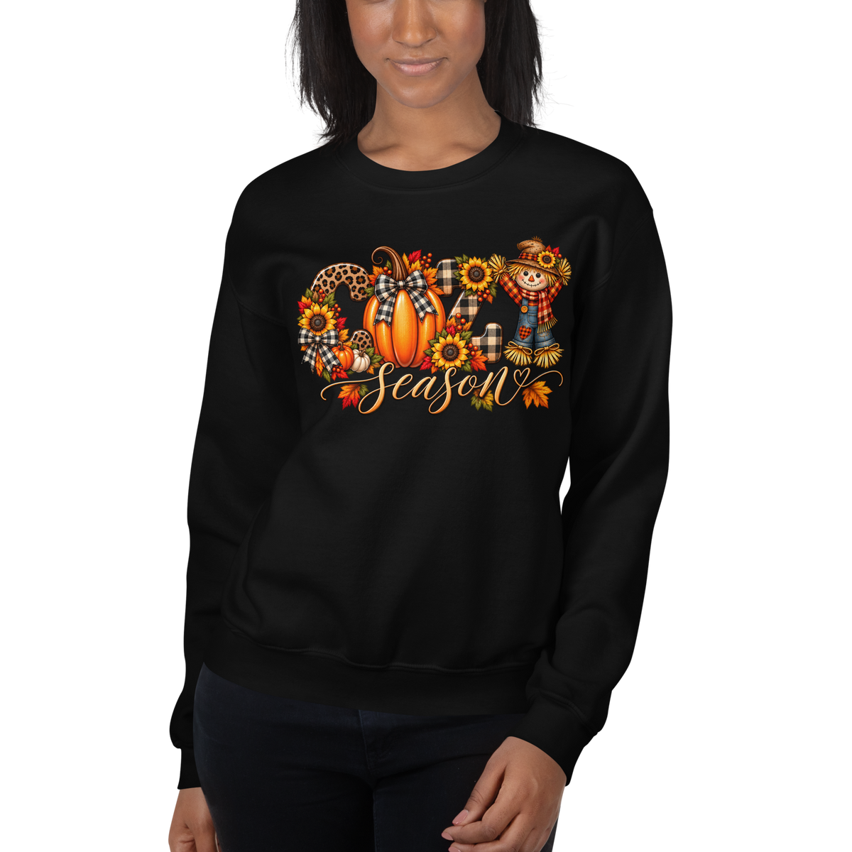 Cozy Season Fall Crewneck Sweatshirt