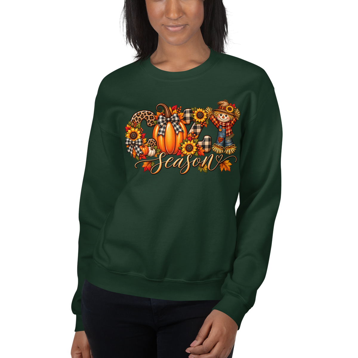 Cozy Season Fall Crewneck Sweatshirt