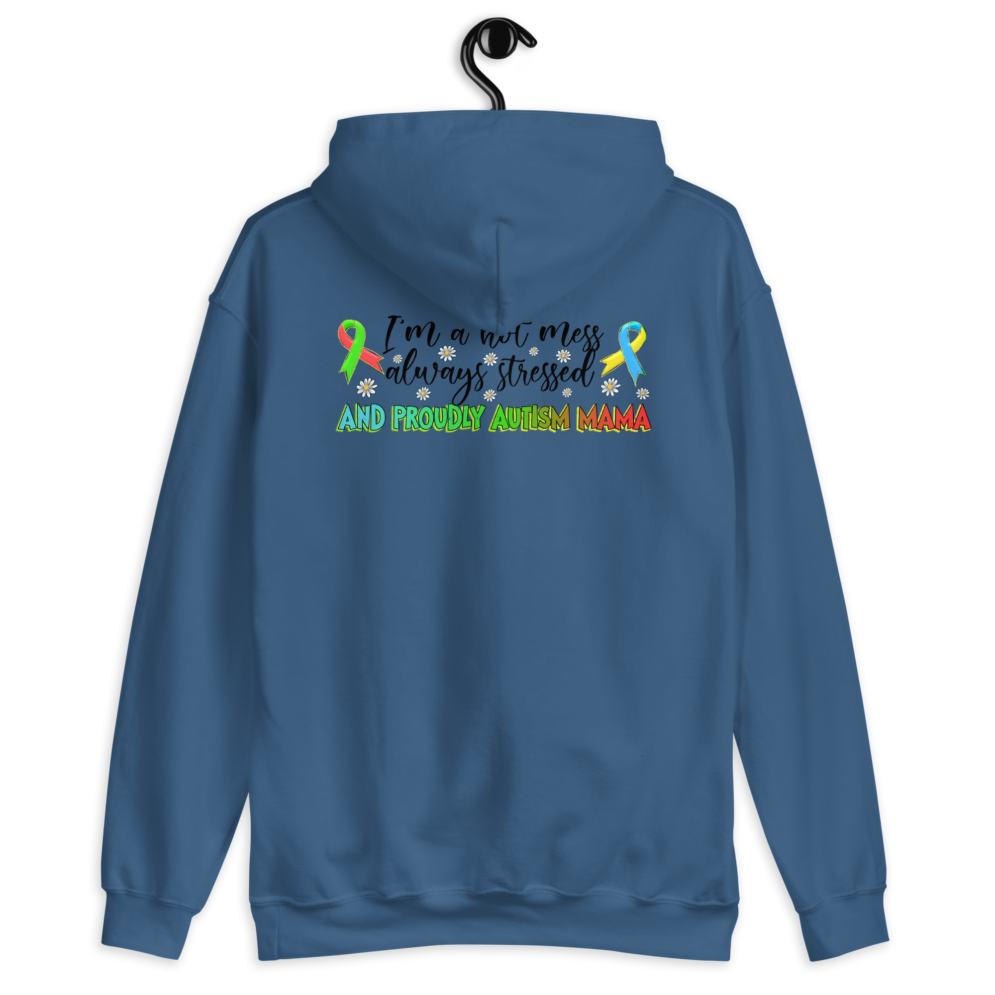 Autism Mama Awareness Hoodie – Puzzle Piece Autism Mom Sweatshirt – Proud Autism Mama Gift – Neurodiversity Support Hoodie