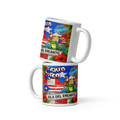 Puerto Rico 11oz Coffee Mug – Isla Del Encanto Coquí Design