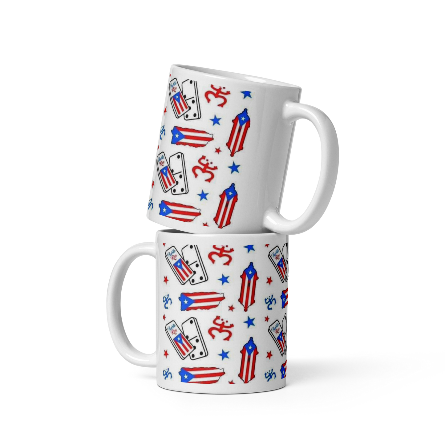 Puerto Rico Domino Culture Coffee Mug – 11oz Ceramic Boricua Mug